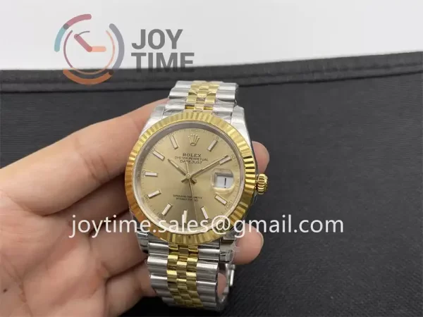 Rolex DateJust VSF 1:1 Best Edition SS 41mm YG Bezel SS/YG Bracelet VS3235