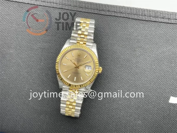 Rolex DateJust VSF 1:1 Best Edition SS 41mm YG Bezel SS/YG Bracelet VS3235