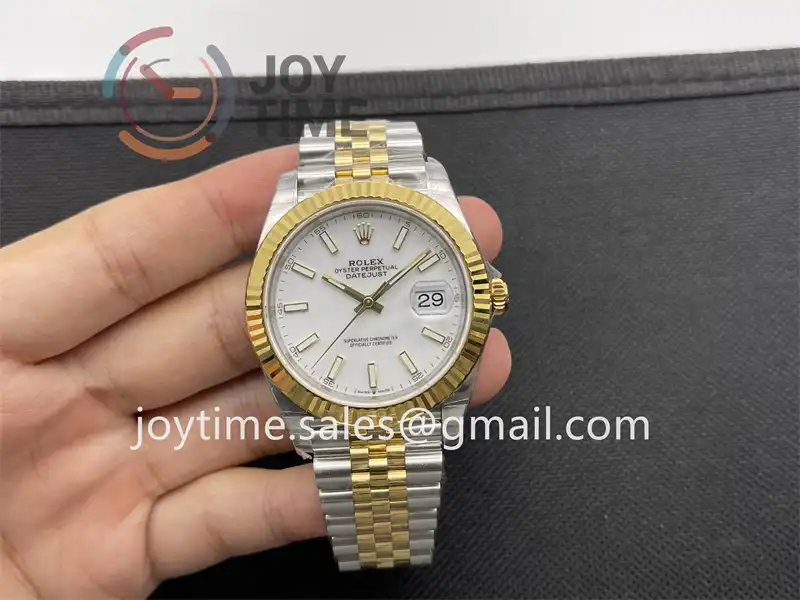 Rolex DateJust VSF 1:1 Best Edition SS 41mm YG Bezel SS/YG Bracelet VS3235