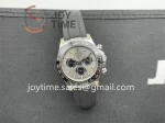 Rolex Daytona 116519 Clean 1:1 Best Edition SS 40mm Ceramic Bezel Rubber Strap A4130