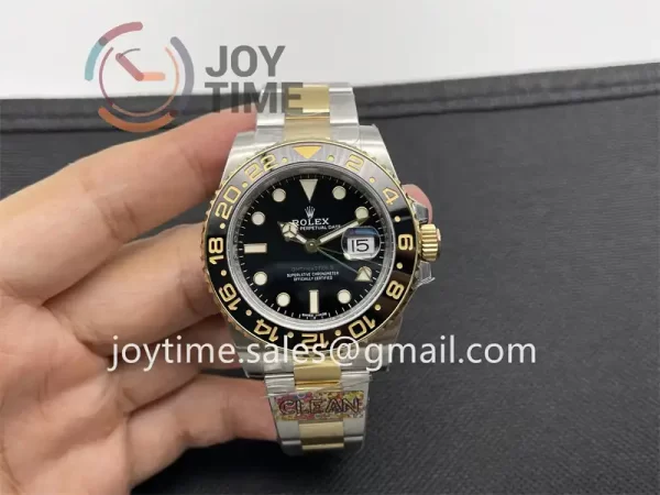 Rolex GMT Master II 116713LN Clean 1:1 Best Edition SS 40mm YG/Ceramic Bezel YG/SS Bracelet VR3186