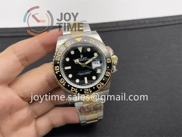 Rolex GMT Master II 116713LN Clean 1:1 Best Edition SS 40mm YG/Ceramic Bezel YG/SS Bracelet VR3186