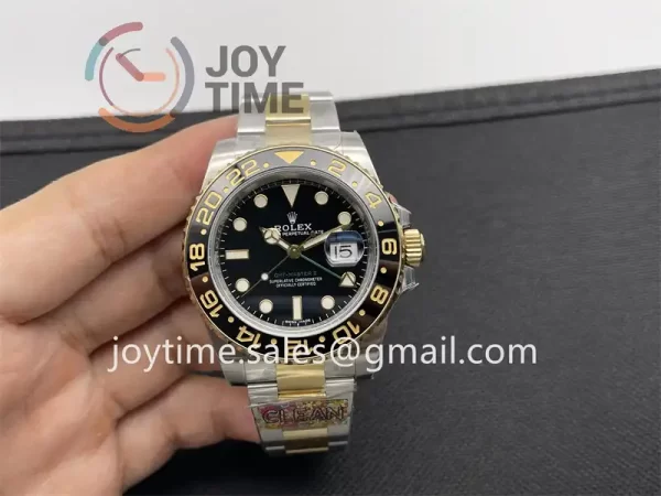 Rolex GMT Master II 116713LN Clean 1:1 Best Edition SS 40mm YG/Ceramic Bezel YG/SS Bracelet VR3186