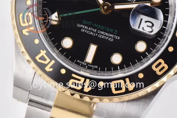 Rolex GMT Master II 116713LN Clean 1:1 Best Edition SS 40mm YG/Ceramic Bezel YG/SS Bracelet VR3186