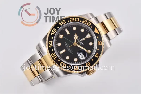 Rolex GMT Master II 116713LN Clean 1:1 Best Edition SS 40mm YG/Ceramic Bezel YG/SS Bracelet VR3186