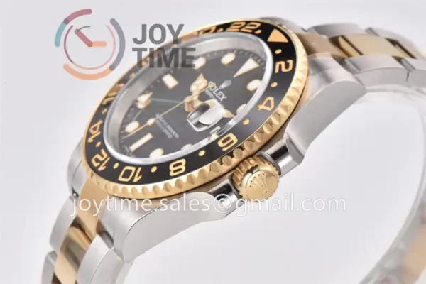 Rolex GMT Master II 116713LN Clean 1:1 Best Edition SS 40mm YG/Ceramic Bezel YG/SS Bracelet VR3186