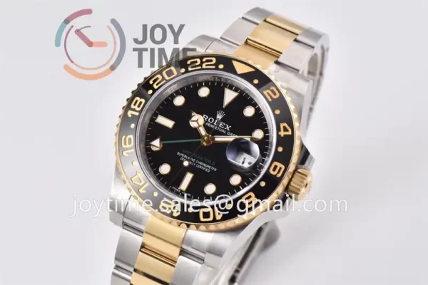 Rolex GMT Master II 116713LN Clean 1:1 Best Edition SS 40mm YG/Ceramic Bezel YG/SS Bracelet VR3186