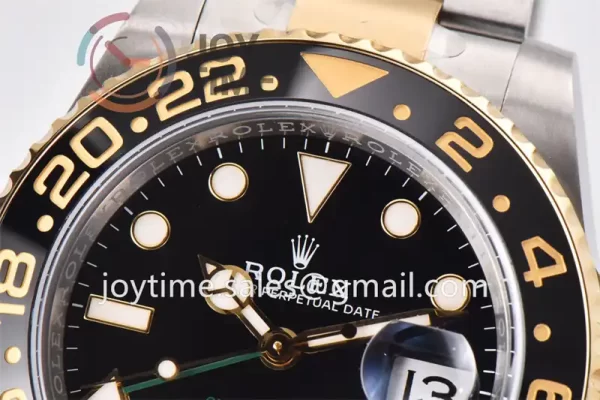 Rolex GMT Master II 116713LN Clean 1:1 Best Edition SS 40mm YG/Ceramic Bezel YG/SS Bracelet VR3186