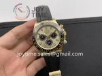 Rolex Daytona 116518 Clean 1:1 Best Edition YG 40mm Ceramic Bezel Rubber Strap A4130