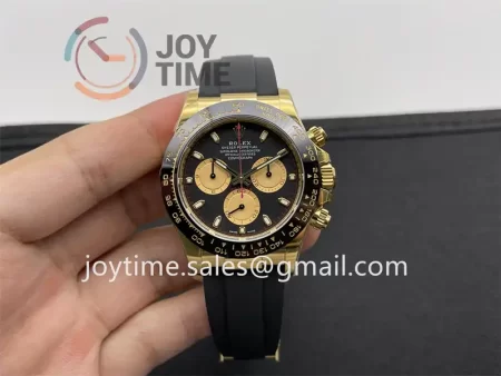 Rolex Daytona 116518 BTF 1:1 Best Edition YG 40mm Rubber Strap A4130