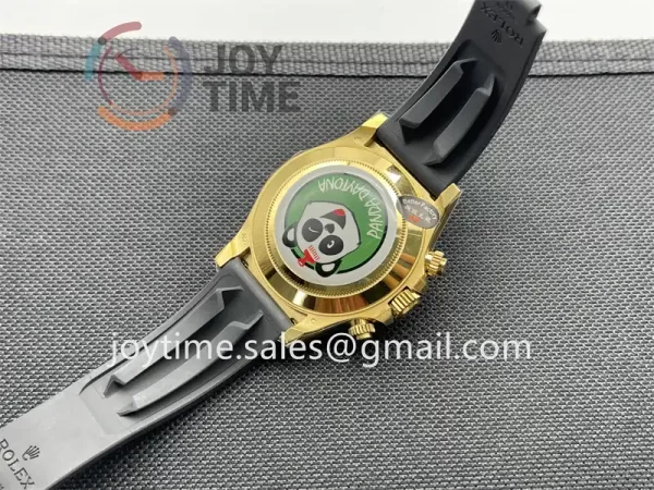 Rolex Daytona 116518 BTF 1:1 Best Edition YG 40mm Rubber Strap A4130