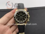 Rolex Daytona 116518 Clean 1:1 Best Edition YG 40mm Ceramic Bezel Rubber Strap A4130