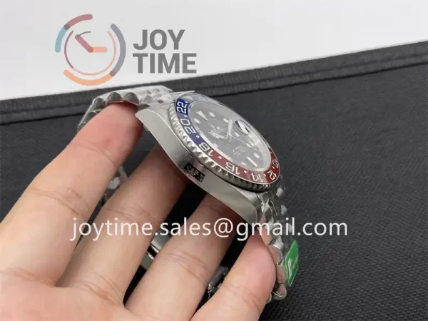 Rolex GMT Master II 126710BLRO C+F 1:1 Best Edition SS 40mm Red/Blue Ceramic Bezel SS Bracelet DD3285