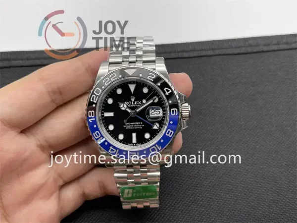 Rolex GMT Master II 126710BLNR C+F 1:1 Best Edition SS 40mm Black/Blue Ceramic Bezel SS Bracelet DD3285