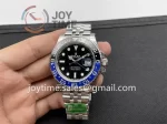 Rolex GMT Master II 126710BLNR C+F 1:1 Best Edition SS 40mm Black/Blue Ceramic Bezel SS Bracelet DD3285