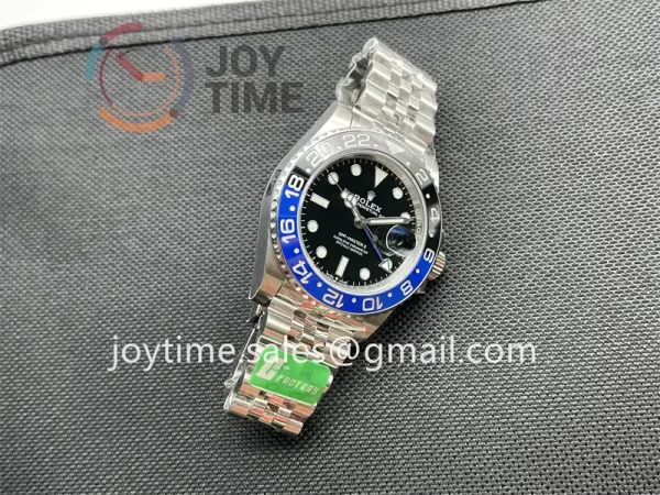 Rolex GMT Master II 126710BLNR C+F 1:1 Best Edition SS 40mm Black/Blue Ceramic Bezel SS Bracelet DD3285