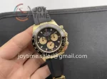 Rolex Daytona 116518 Clean 1:1 Best Edition YG 40mm Ceramic Bezel Rubber Strap A4130