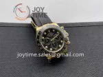 Rolex Daytona 116518 Clean 1:1 Best Edition YG 40mm Ceramic Bezel Rubber Strap A4130