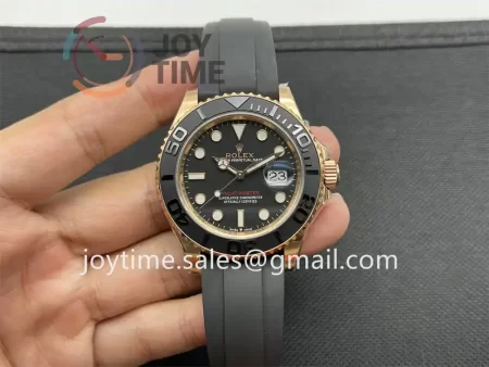 Rolex Yacht Master 126655 Clean 1:1 Best Edition RG 40mm Rubber Strap VR3235