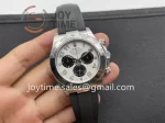 Rolex Daytona 116509 Clean 1:1 Best Edition SS 40mm Rubber Strap A4130