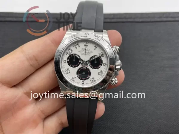 Rolex Daytona 116509 Clean 1:1 Best Edition SS 40mm Rubber Strap A4130