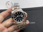 Rolex GMT Master II 126711CHNR Clean 1:1 Best Edition SS 40mm Black/Brown Ceramic Bezel RG/SS Bracelet VR3186