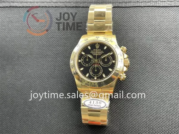 Rolex Daytona 116508 Clean 1:1 Best Edition YG 40mm YG Bracelet A4130