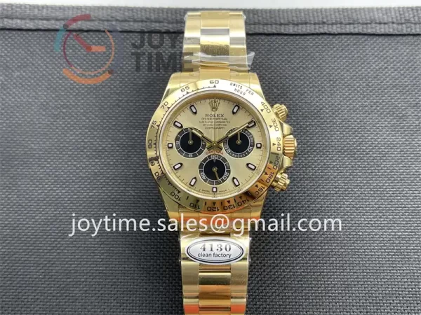 Rolex Daytona 116508 Clean 1:1 Best Edition YG 40mm YG Bracelet A4130