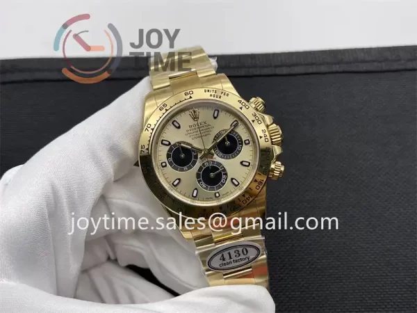 Rolex Daytona 116508 Clean 1:1 Best Edition YG 40mm YG Bracelet A4130