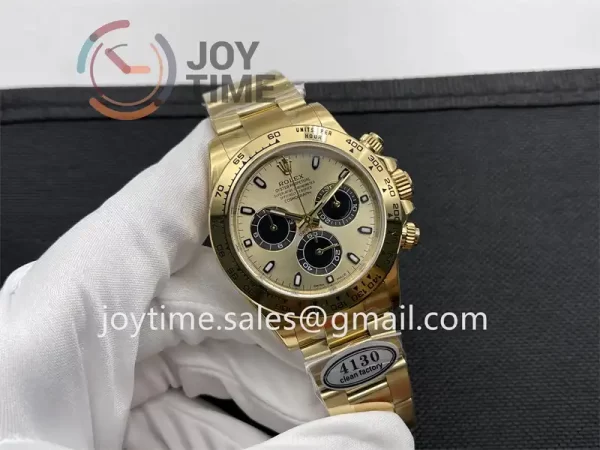 Rolex Daytona 116508 Clean 1:1 Best Edition YG 40mm YG Bracelet A4130