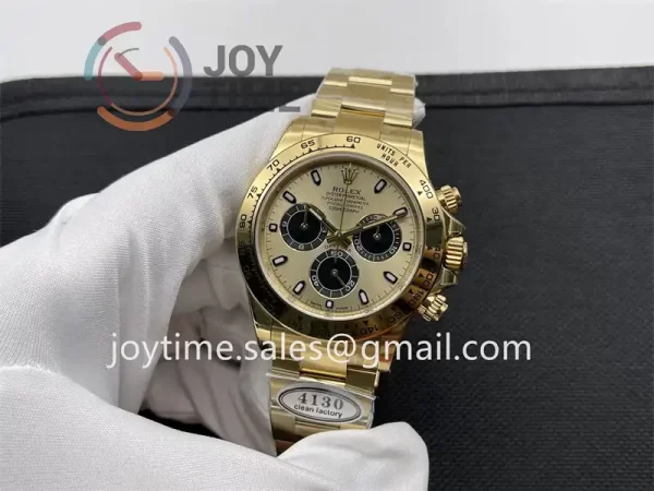 Rolex Daytona 116508 Clean 1:1 Best Edition YG 40mm YG Bracelet A4130