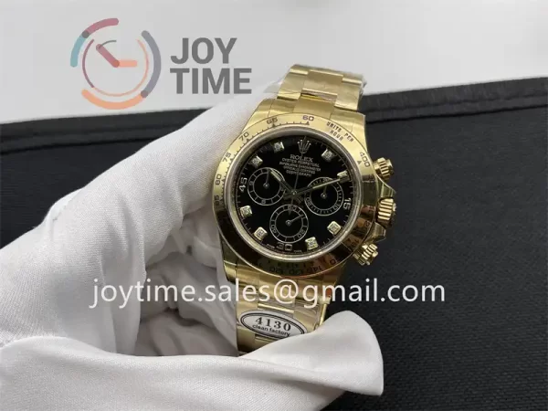 Rolex Daytona 116508 Clean 1:1 Best Edition YG 40mm YG Bracelet A4130