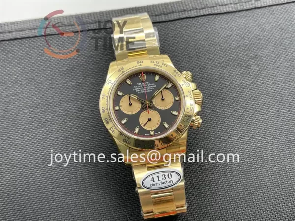 Rolex Daytona 116508 Clean 1:1 Best Edition YG 40mm YG Bracelet A4130