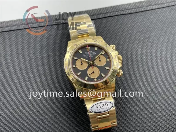 Rolex Daytona 116508 Clean 1:1 Best Edition YG 40mm YG Bracelet A4130