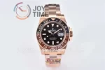 Rolex GMT Master II 126715CHNR Clean 1:1 Best Edition RG 40mm Black/Brown Ceramic Bezel RG Bracelet VR3186