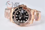 Rolex GMT Master II 126715CHNR Clean 1:1 Best Edition RG 40mm Black/Brown Ceramic Bezel RG Bracelet VR3186