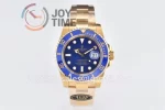 Rolex Submariner 116618LB Clean 1:1 Best Edition YG 40mm Ceramic Bezel YG Bracelet VS3135