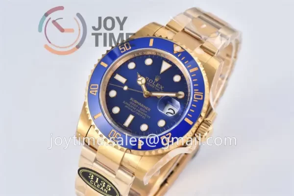 Rolex Submariner 116618LB Clean 1:1 Best Edition YG 40mm Ceramic Bezel YG Bracelet VS3135