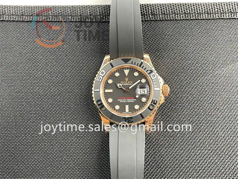 Rolex Yacht Master 116655 VSF 1:1 Best Edition RG 40mm Rubber Strap VS3135