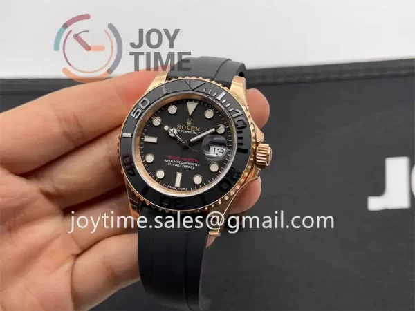 Rolex Yacht Master 116655 VSF 1:1 Best Edition RG 40mm Rubber Strap VS3135