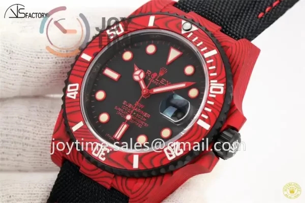 Rolex Submariner Modification VSF Best Edition Carbotech 40mm Nylon Strap VS3135