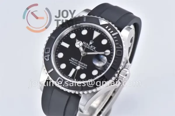 Rolex Yacht Master 226659 Clean 1:1 Best Edition SS 42mm Rubber Strap VR3235