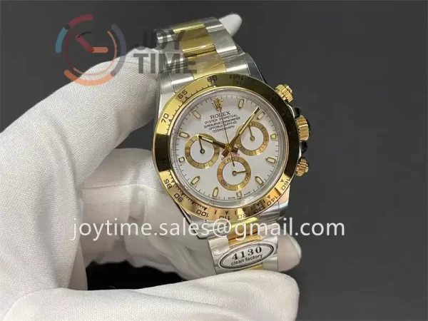 Rolex Daytona 116503 Clean 1:1 Best Edition SS 40mm YG Bezel SS/YG Bracelet A4130