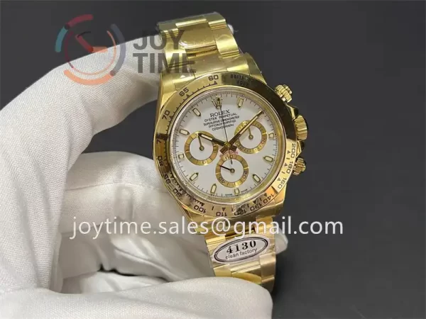 Rolex Daytona 116508 Clean 1:1 Best Edition YG 40mm YG Bracelet A4130