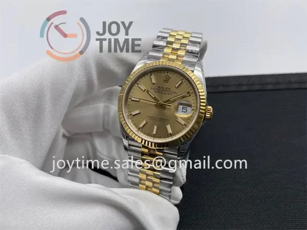 Rolex DateJust VSF 1:1 Best Edition SS 36mm YG Bezel SS/YG Bracelet VS3235