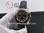 Rolex Daytona 116515 Clean 1:1 Best Edition RG 40mm Ceramic Bezel Rubber Strap A4130