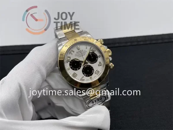 Rolex Daytona 116503 Clean 1:1 Best Edition SS 40mm YG Bezel SS/YG Bracelet A4130