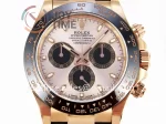 Rolex Daytona 116515 Clean 1:1 Best Edition RG 40mm Ceramic Bezel Rubber Strap A4130