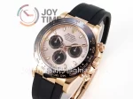 Rolex Daytona 116515 Clean 1:1 Best Edition RG 40mm Ceramic Bezel Rubber Strap A4130