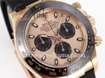 Rolex Daytona 116515 Clean 1:1 Best Edition RG 40mm Ceramic Bezel Rubber Strap A4130